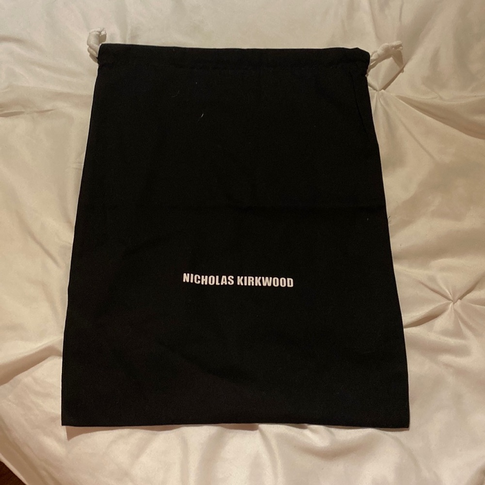 Black NICHOLAS KIRKWOOD Shoe Dust Bag